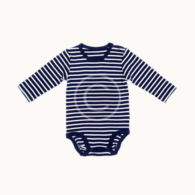 Striped bodysuit